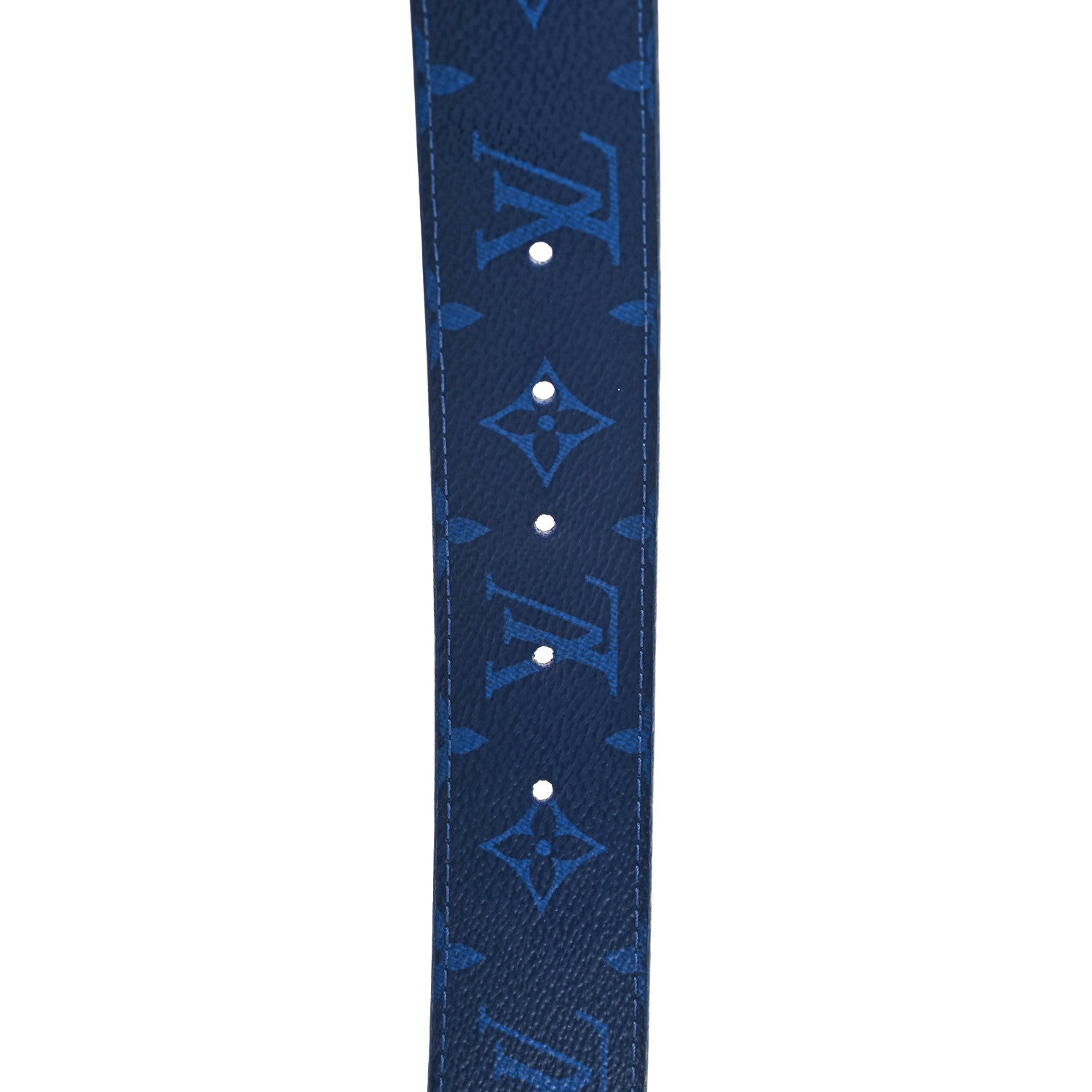 Louis Vuitton Monogram 40mm Reversible LV Initiales Belt 100 40 Cobalt Blue 5 of 6