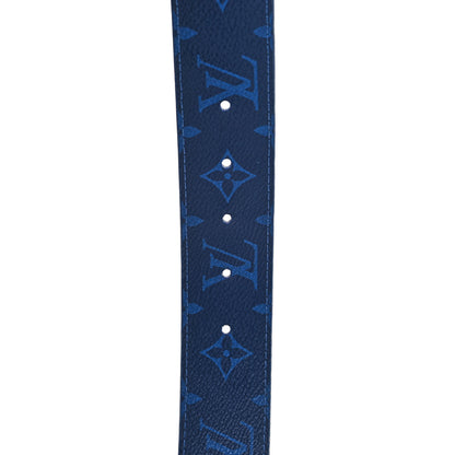 Louis Vuitton Monogram 40mm Reversible LV Initiales Belt 100 40 Cobalt Blue 5 of 6