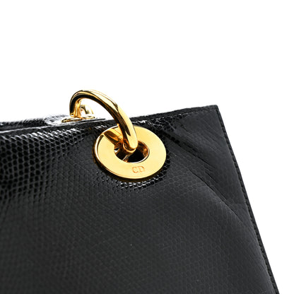 Christian Dior Lizard Medium Lady Dior Black 12 of 12