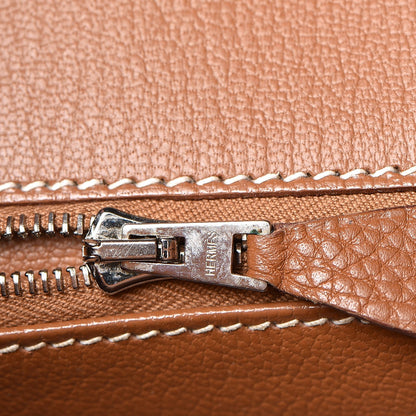 Hermes Taurillon Clemence Birkin 35 Gold 15 of 43