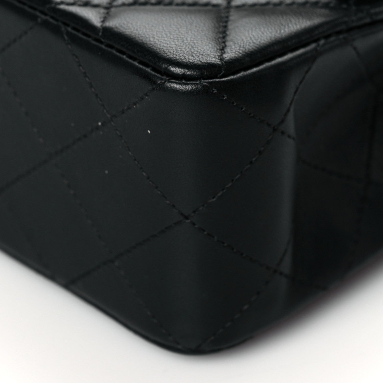 Chanel Lambskin Quilted Small Double Flap Black 10 of 12