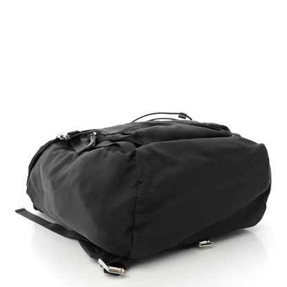 Prada Tessuto Nylon Montagna Double Buckle Backpack Black 4 of 11