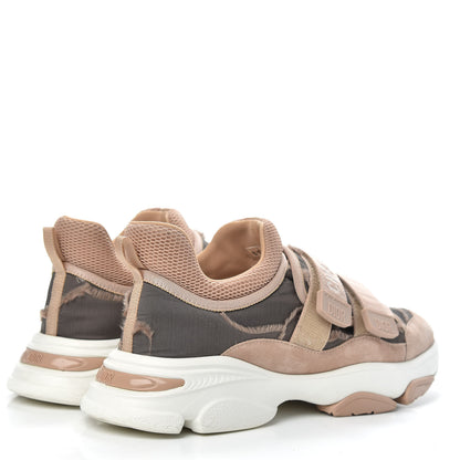 Christian Dior Technical Fabric Nylon Camouflage Womens D-Wander Sneakers 39.5 Nude 4 of 9