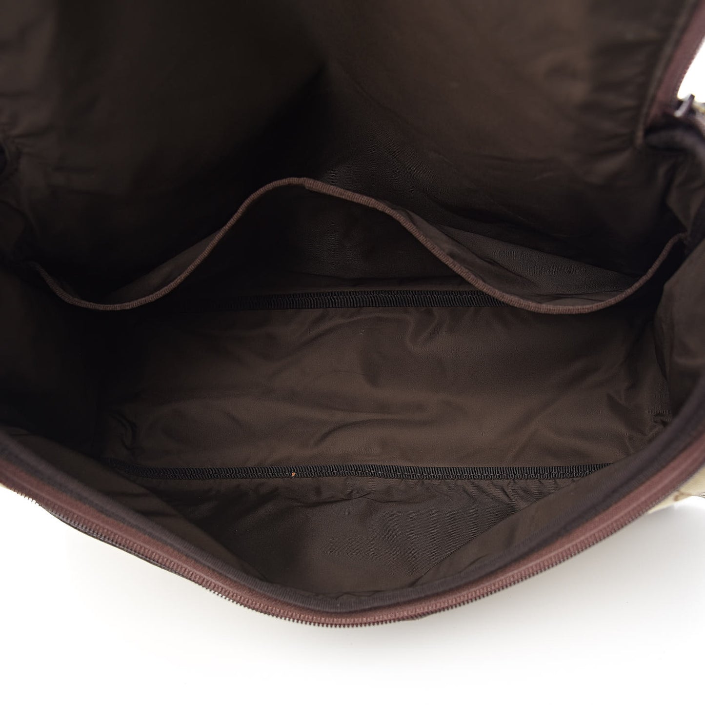 Monogram Natural Pigskin Large Diaper Bag Beige Ebony Cocoa Dark Chocolate