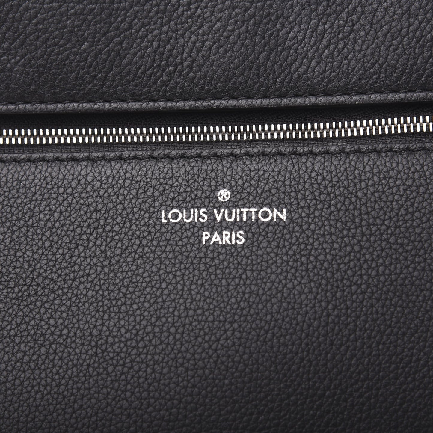 Soft Calfskin My Lockme Top Handle Vanille Black