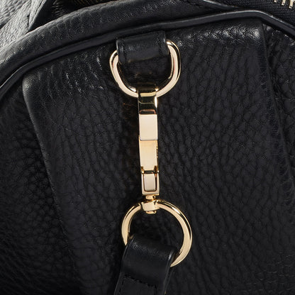 Alexander Wang Pebbled Leather Rockie Black w Pale Gold Hardware 8 of 9