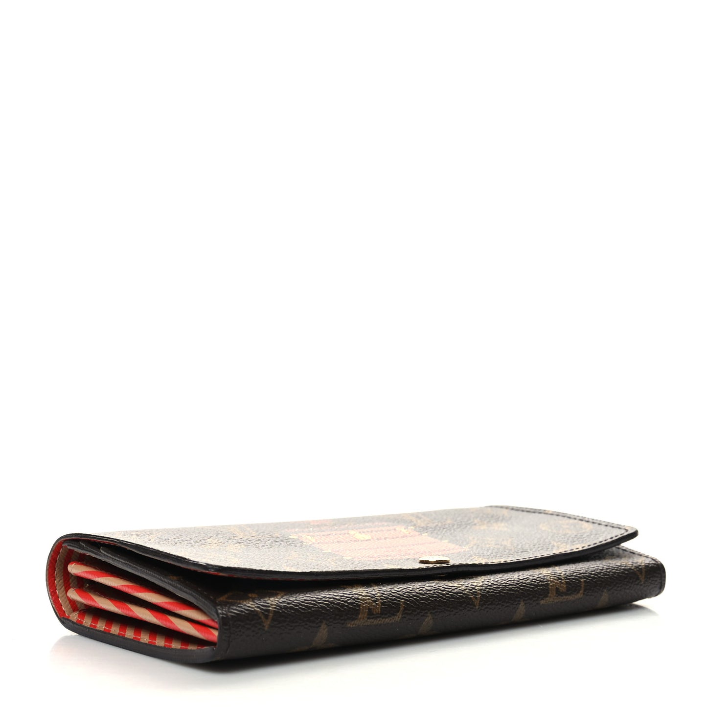 Monogram Trunks and Locks Sarah Wallet
