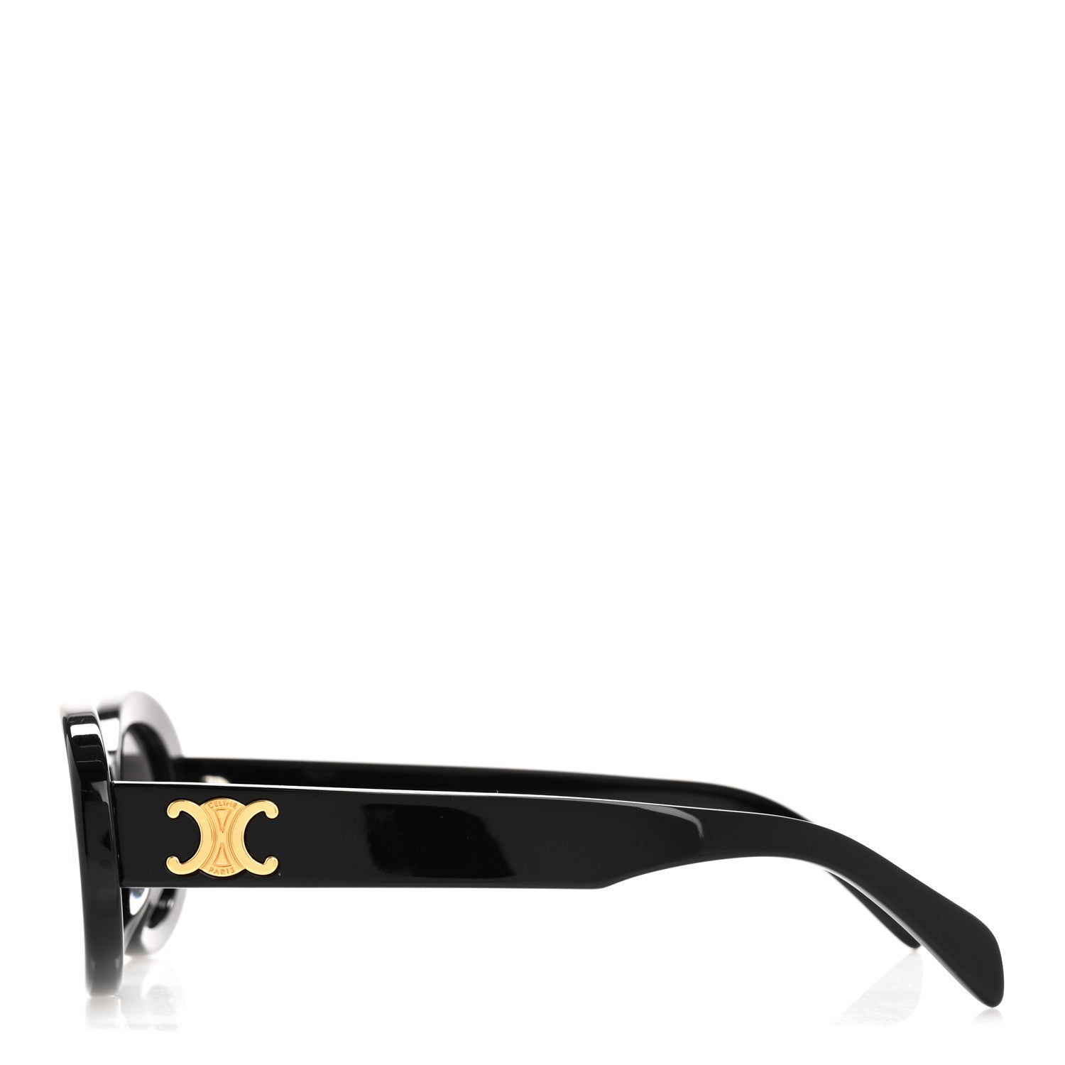 Celine Acetate Triomphe 01 Sunglasses CL 40194U Black 3 of 8