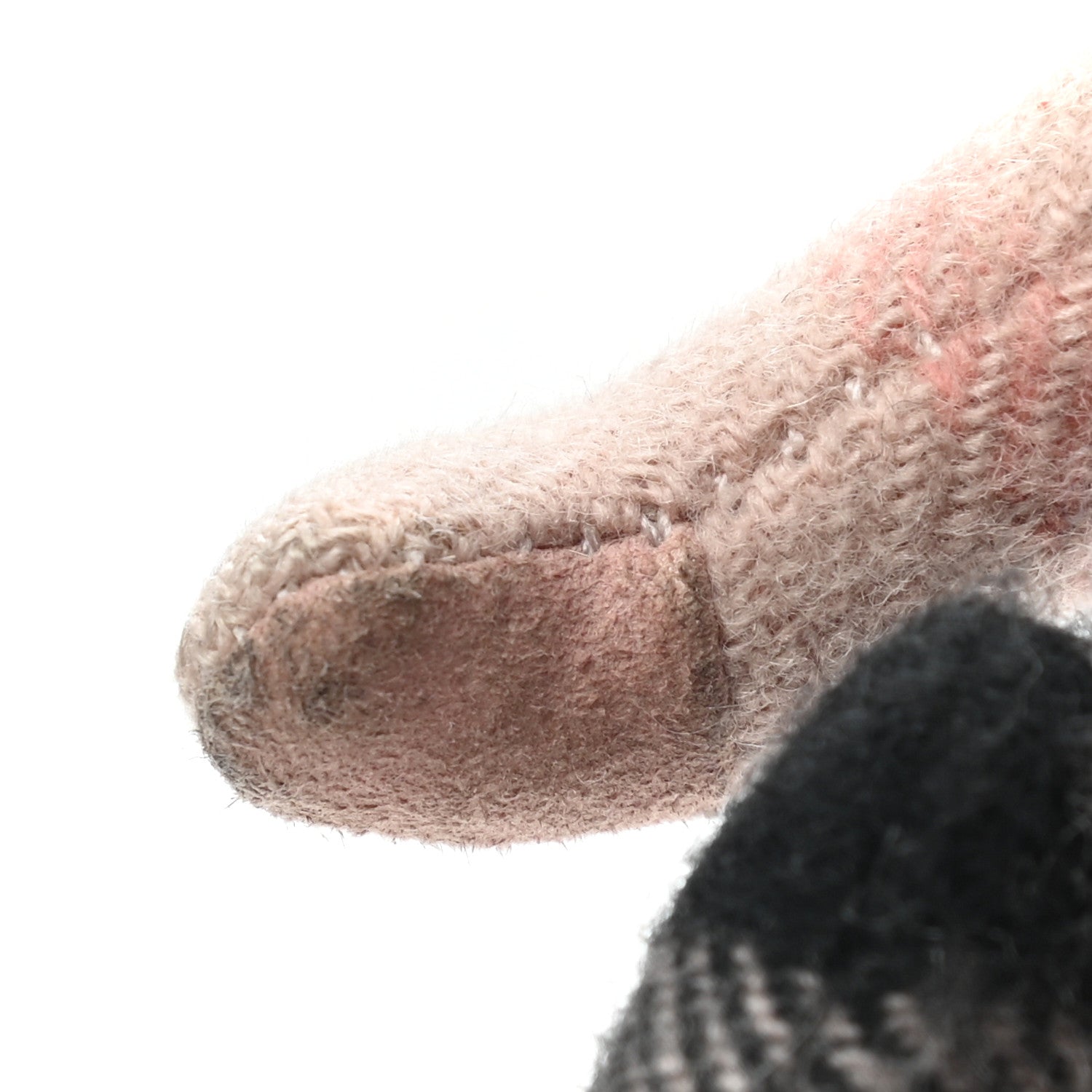 Burberry Cashmere House Check Thomas Rucksack Bear Bag Charm Ash Rose 5 of 6