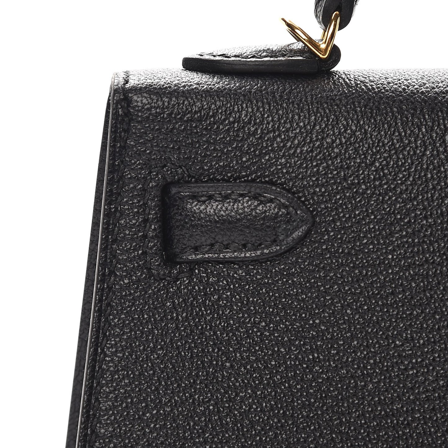 Chevre Mysore Mini Kelly Sellier 20 Black