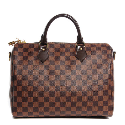 Louis Vuitton Damier Ebene Speedy Bandouliere 30 1 of 8