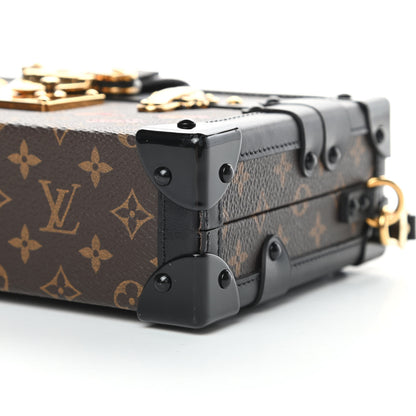 Louis Vuitton Monogram Petite Malle Black 10 of 11