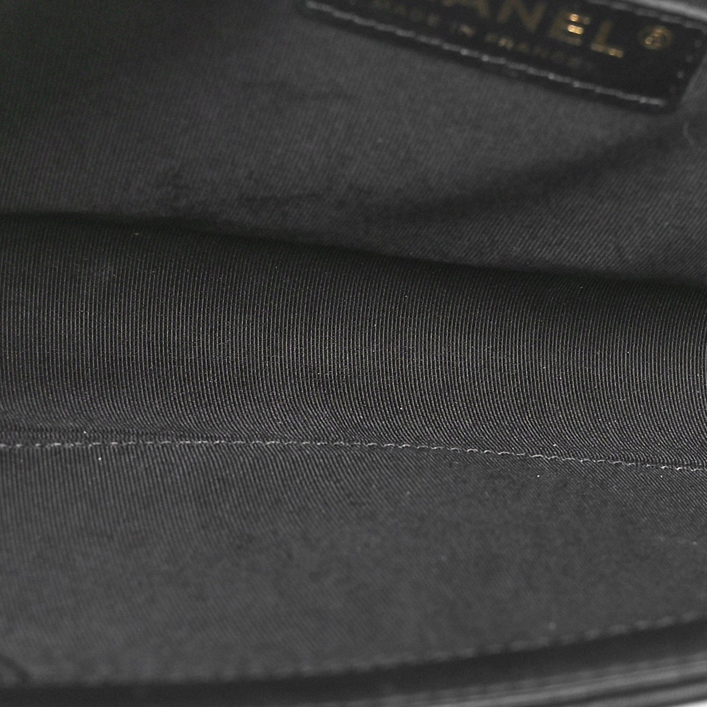 Lambskin Quilted Medium Boy Flap Black