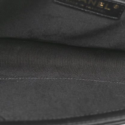 Chanel Lambskin Quilted Medium Boy Flap Black 5 of 12