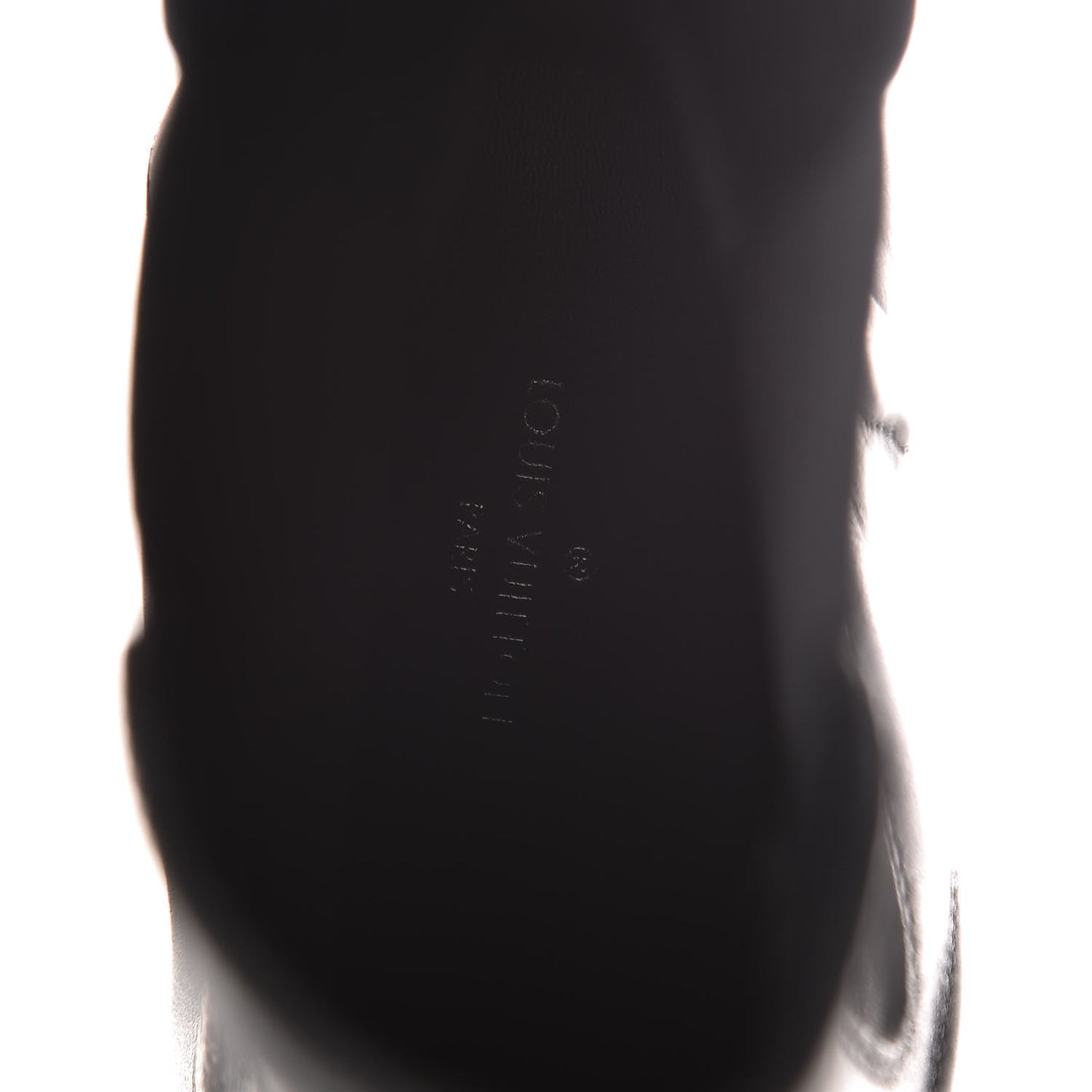 Calfskin Monogram Fireball Ankle Boots 36 Black