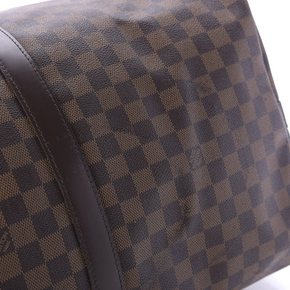 Louis Vuitton Damier Ebene Keepall Bandouliere 55 16 of 19