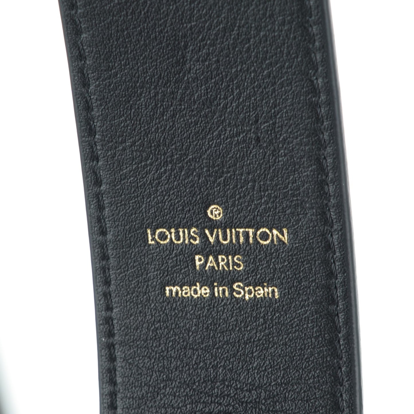 Monogram Bandouliere Shoulder Strap Black