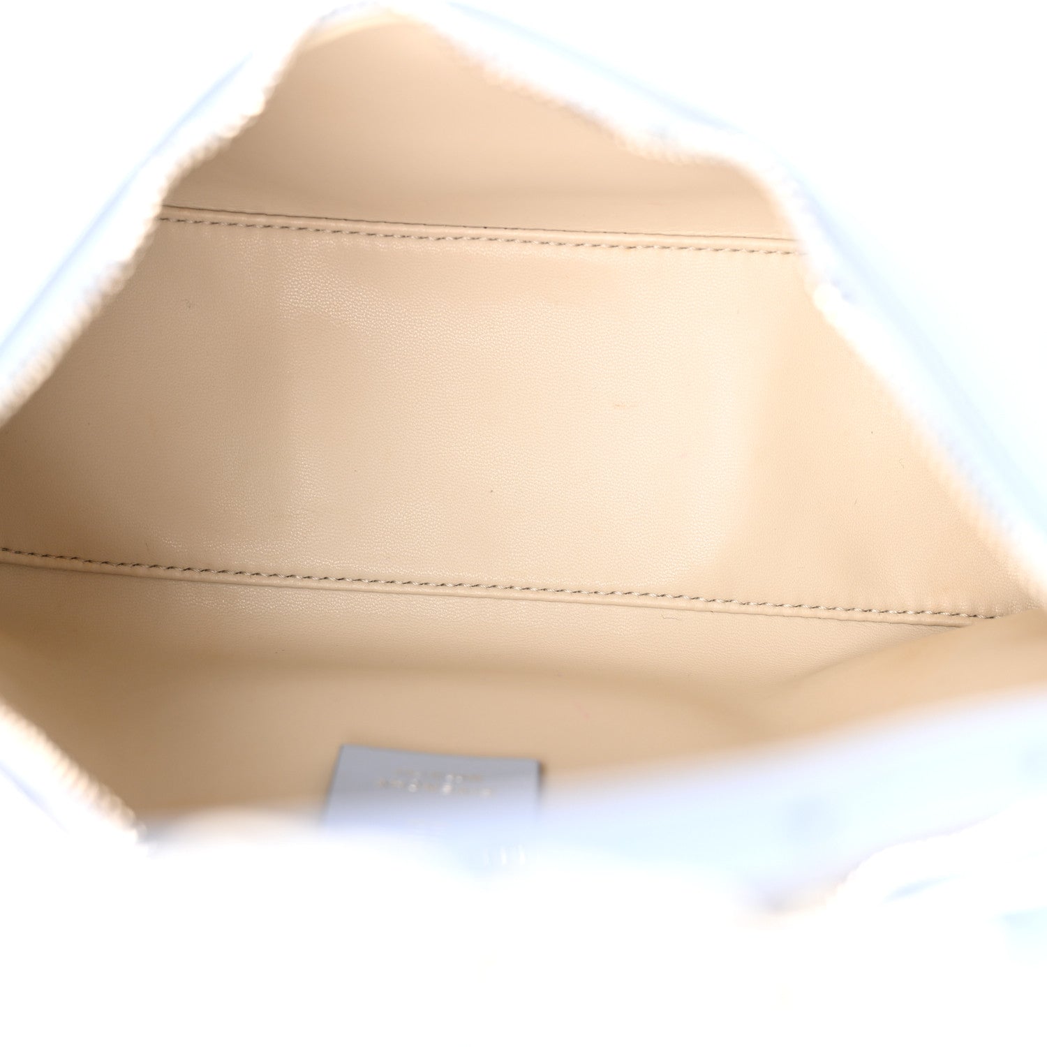 Givenchy Smooth Calfskin Small Moon Cut Out Shoulder Bag Baby Blue 4 of 11