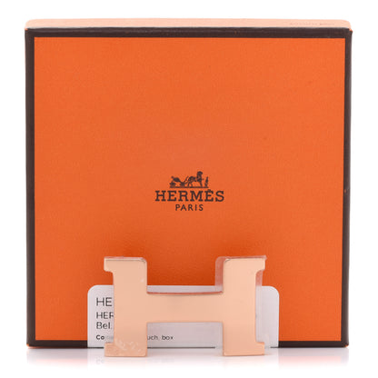 Hermes Polished Constance 24mm Belt Buckle Rose Gold 5 of 5