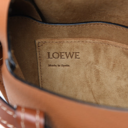 Loewe Grained Calfskin Small Gate Crossbody Bag Caramel Pecan 5 of 10