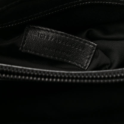 Saint Laurent Calfskin Y Quilted Monogram Medium Loulou Chain Satchel Black 7 of 13