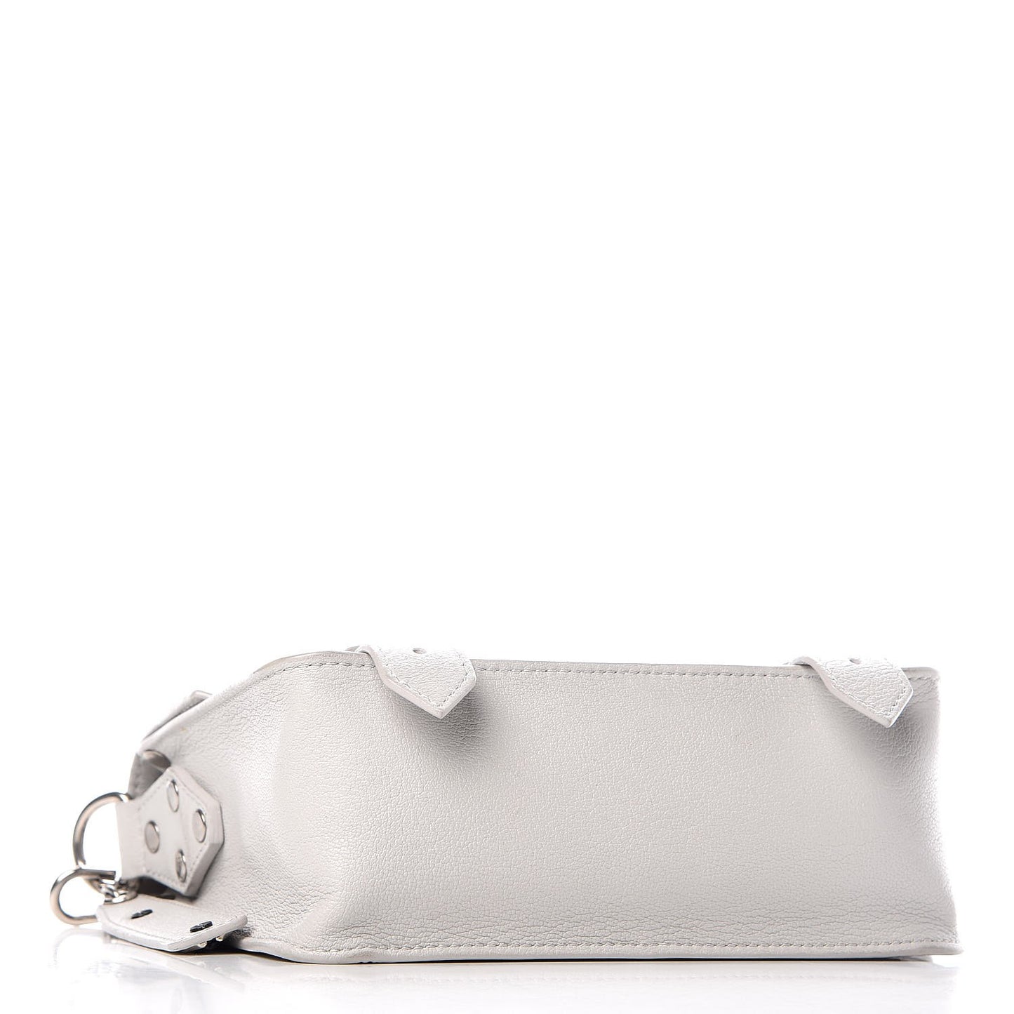 Lambskin PS1 Mini Pouch Messenger Pale Steel