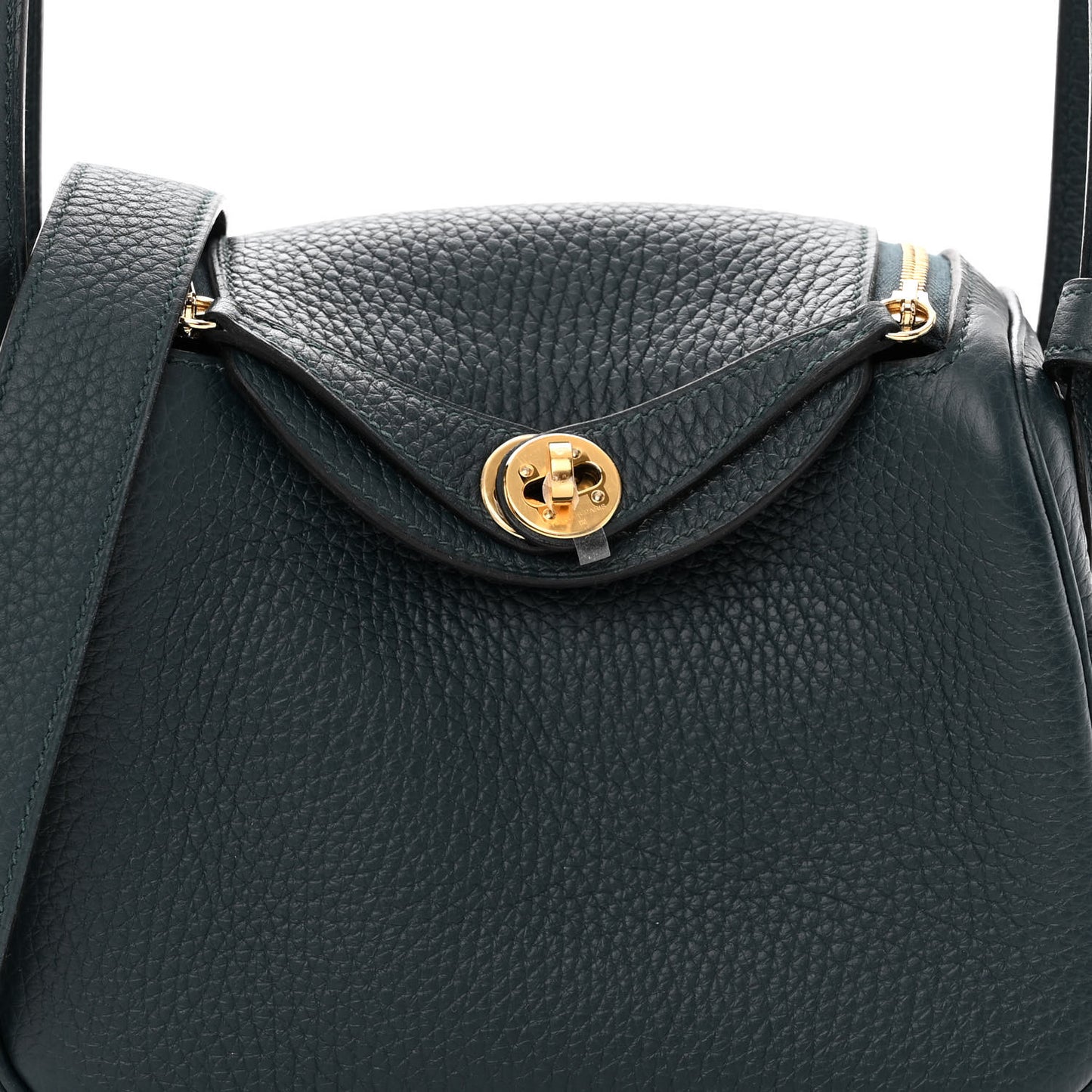 Taurillon Clemence Mini Lindy 20 Vert Cypress