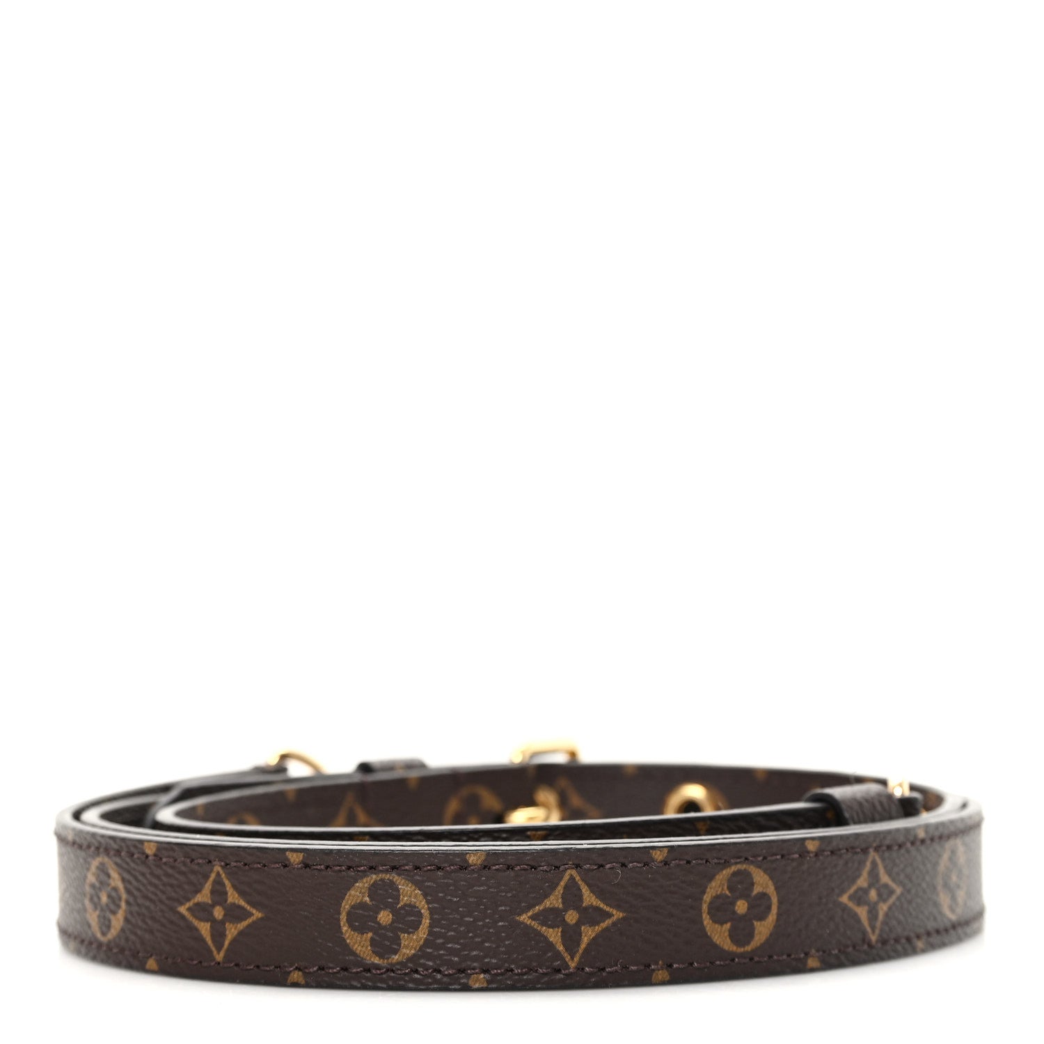 Louis Vuitton Monogram Bandouliere 20mm Adjustable Shoulder Strap 2 of 3