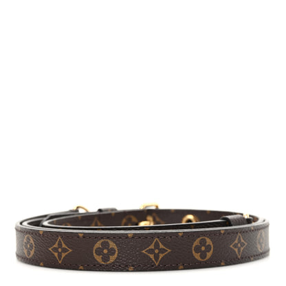 Louis Vuitton Monogram Bandouliere 20mm Adjustable Shoulder Strap 2 of 3