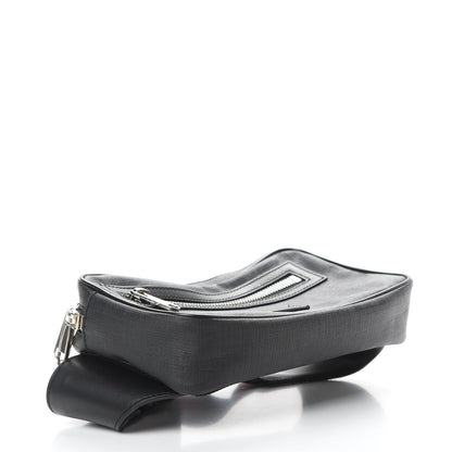 Gucci Soft GG Supreme Monogram Web Belt Bag Black Grey 4 of 12