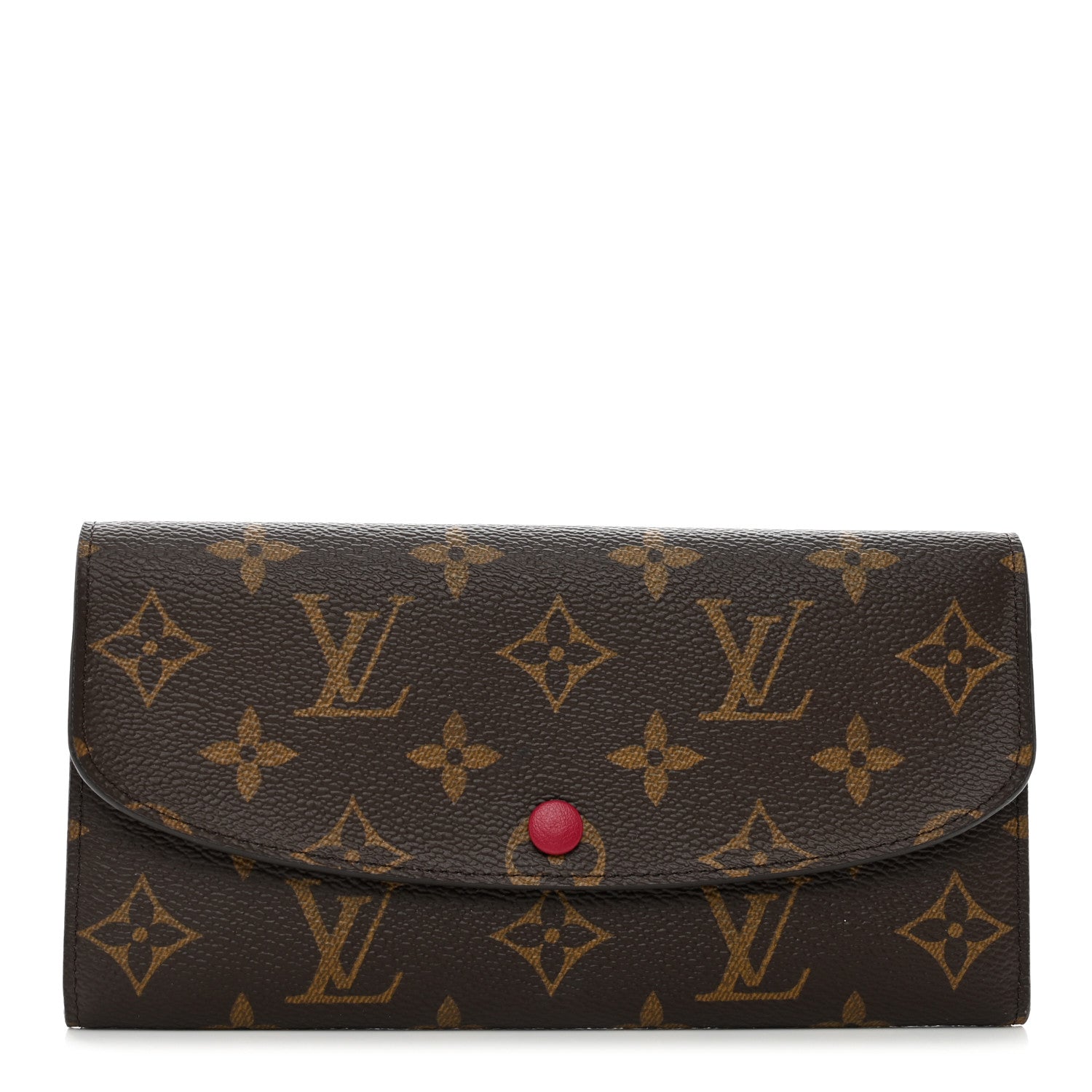 Louis Vuitton Monogram Emilie Wallet Fuchsia 1 of 12