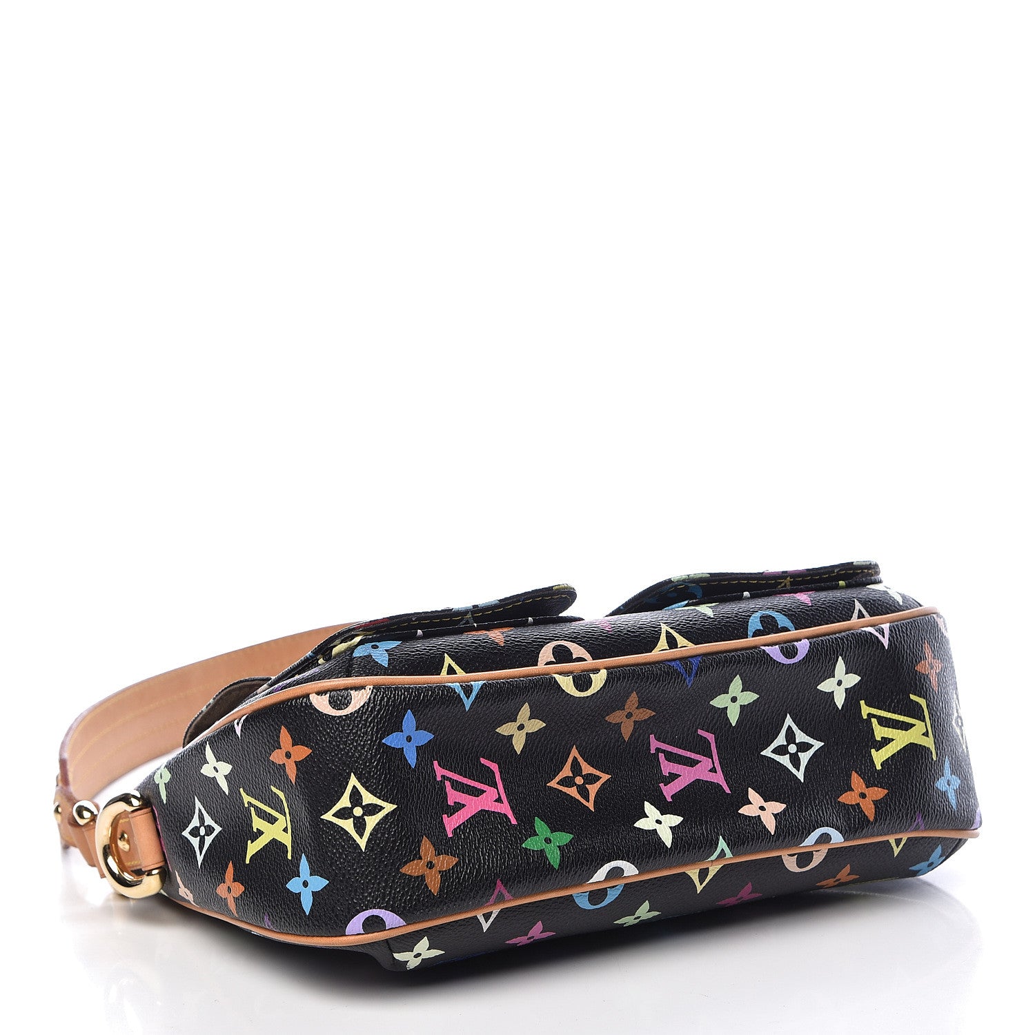 Louis Vuitton Monogram Multicolor Lodge PM Black 4 of 16