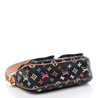 Louis Vuitton Monogram Multicolor Lodge PM Black 4 of 16