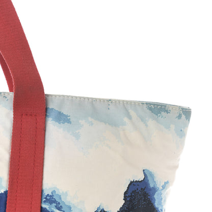 Chanel Canvas Surf Tote Red Blue 18 of 25