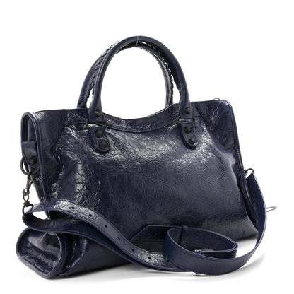 Balenciaga Agneau Arena Classic Hardware Medium Le City Dark Maree 3 of 10