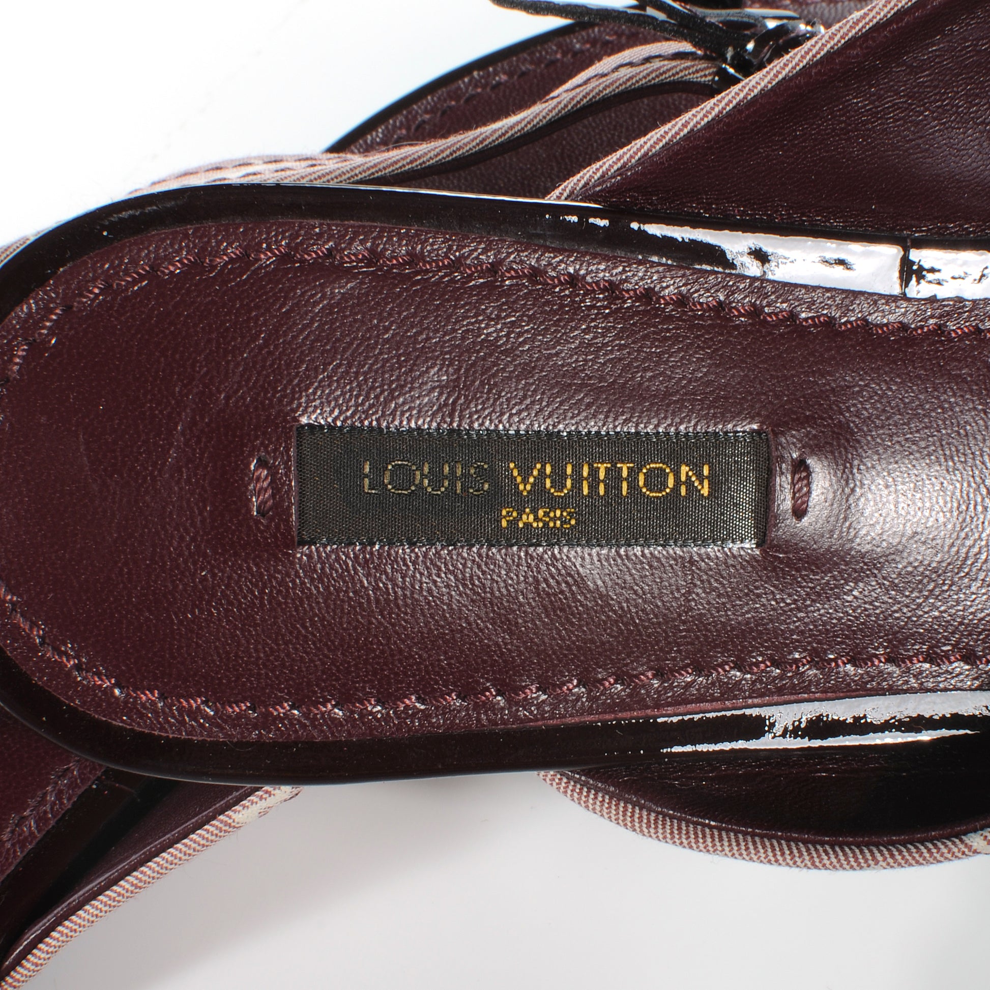 Louis Vuitton Idylle Debbie Thong Sandals 38 Sepia 5 of 8