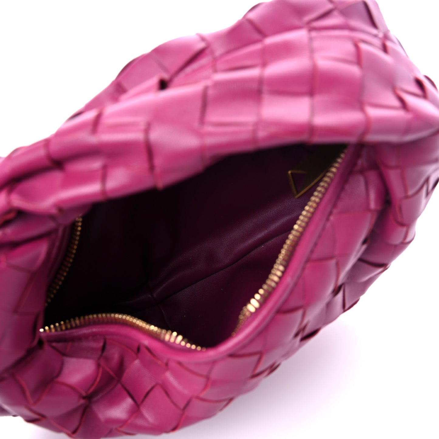Nappa Intrecciato Mini Jodie Cinnabar