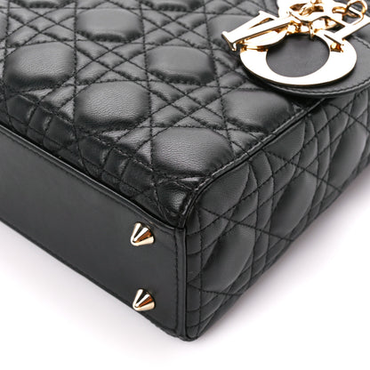 Christian Dior Lambskin Cannage Small My ABCDior Lady Dior Black 11 of 14