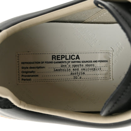 Maison Margiela Nappa Suede Mens Replica Sneakers 41.5 Black 7 of 10