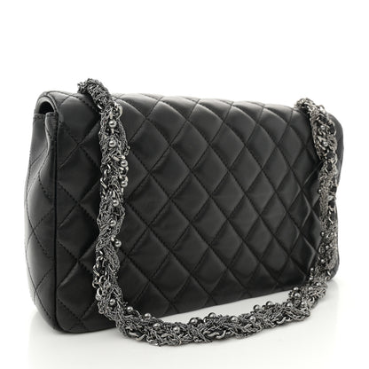 Chanel Lambskin Medium Westminster Pearl Flap Black 3 of 11