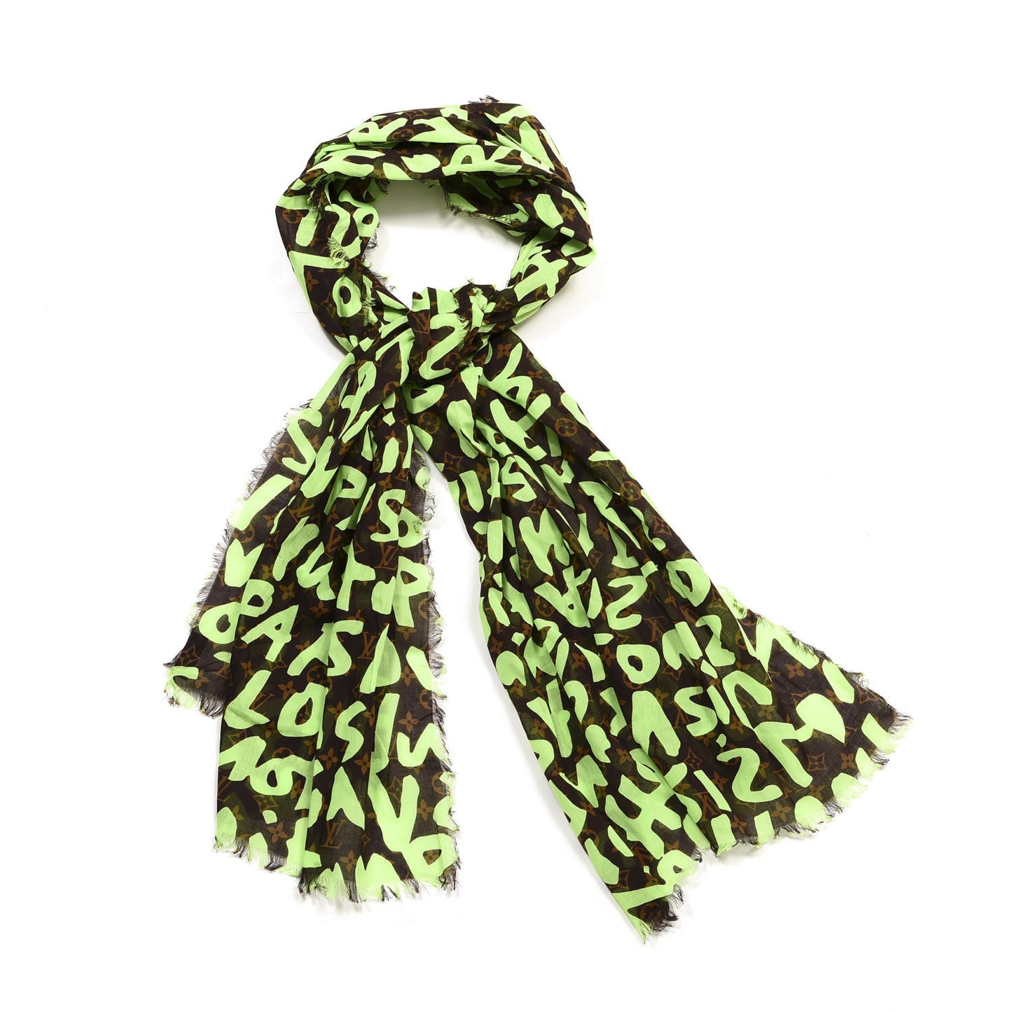 Cotton Graffiti Pareo Green