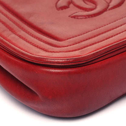 Chanel Lambskin Mini CC Timeless Flap Red 7 of 8