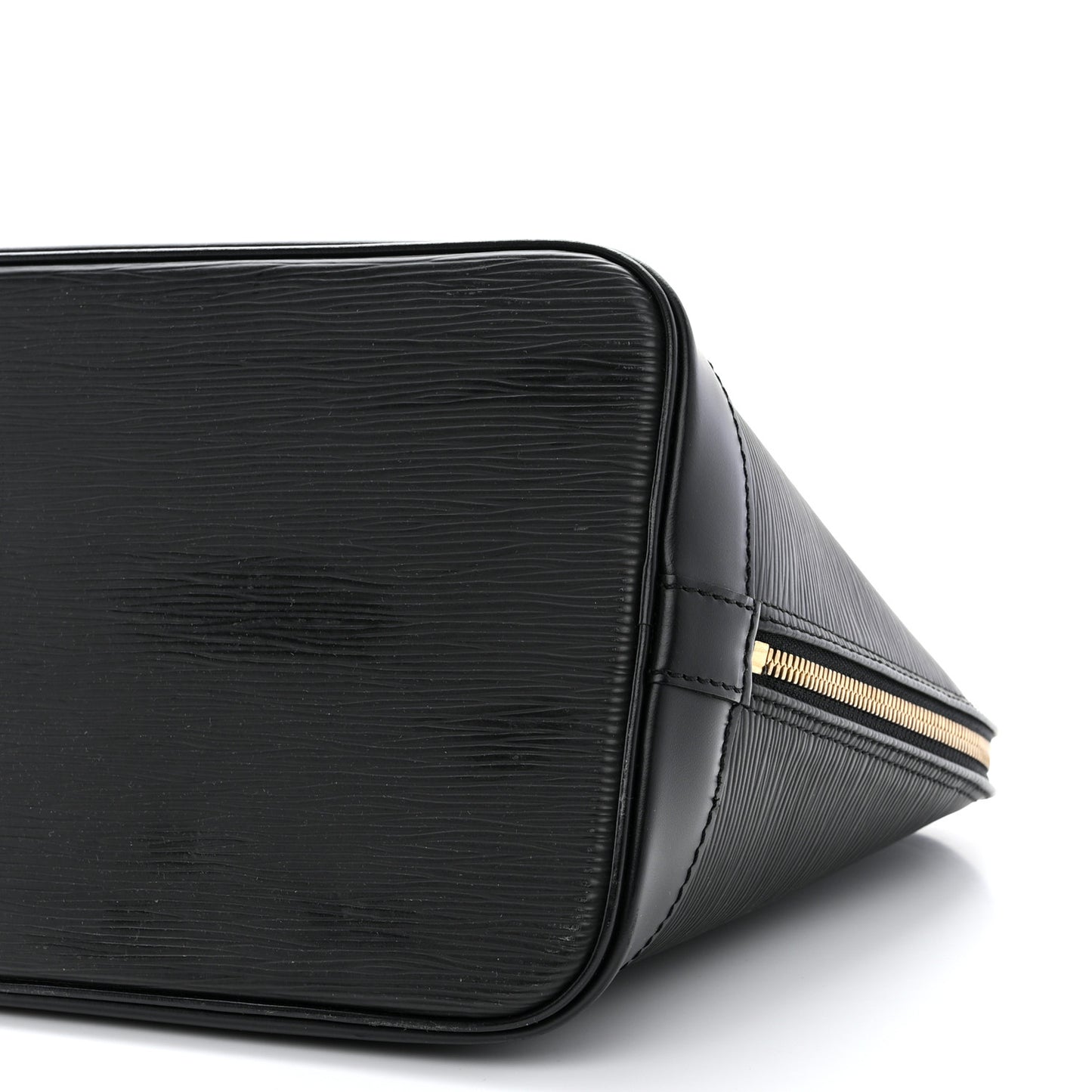 LOUIS VUITTON Epi Alma PM Black