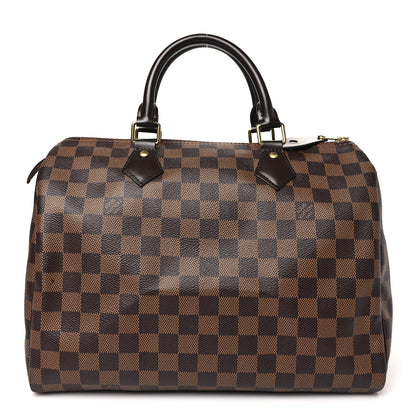 Louis Vuitton Damier Ebene Speedy 30 1 of 9