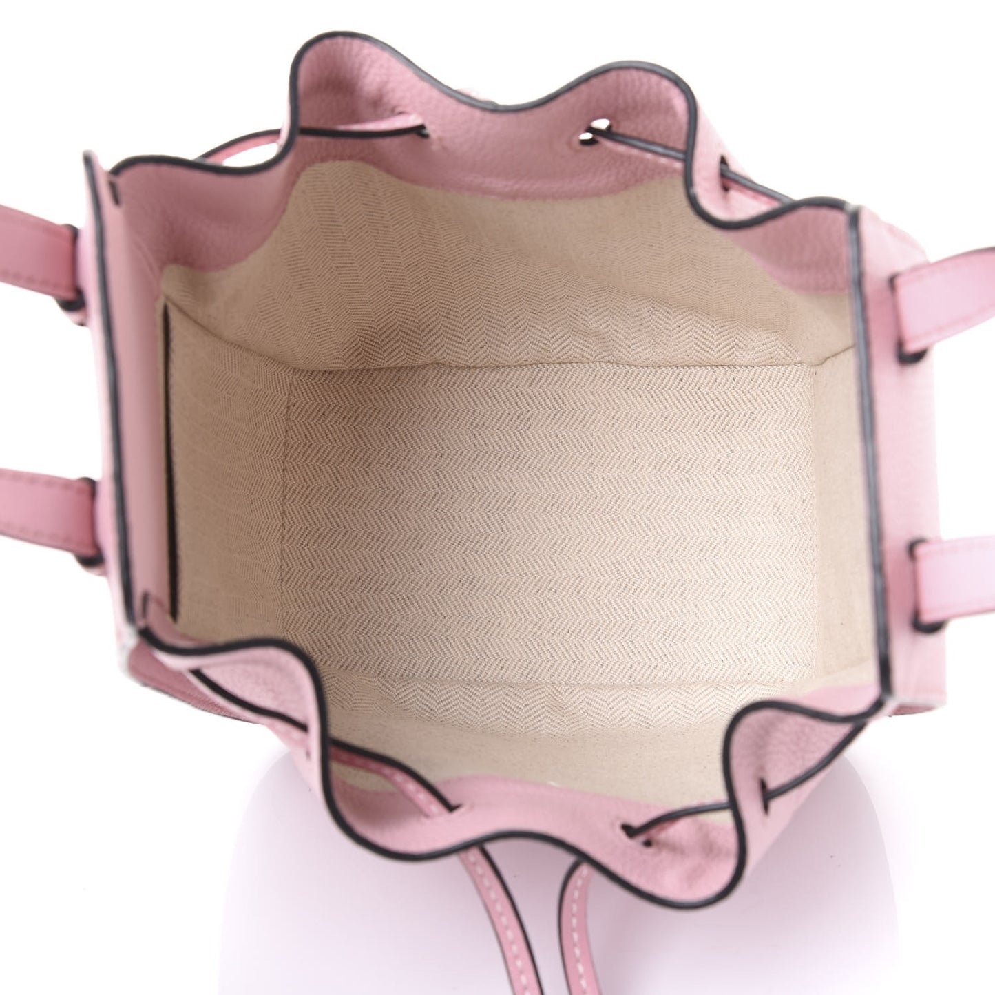 Calfskin Mini Hammock Shoulder Bag Pastel Pink