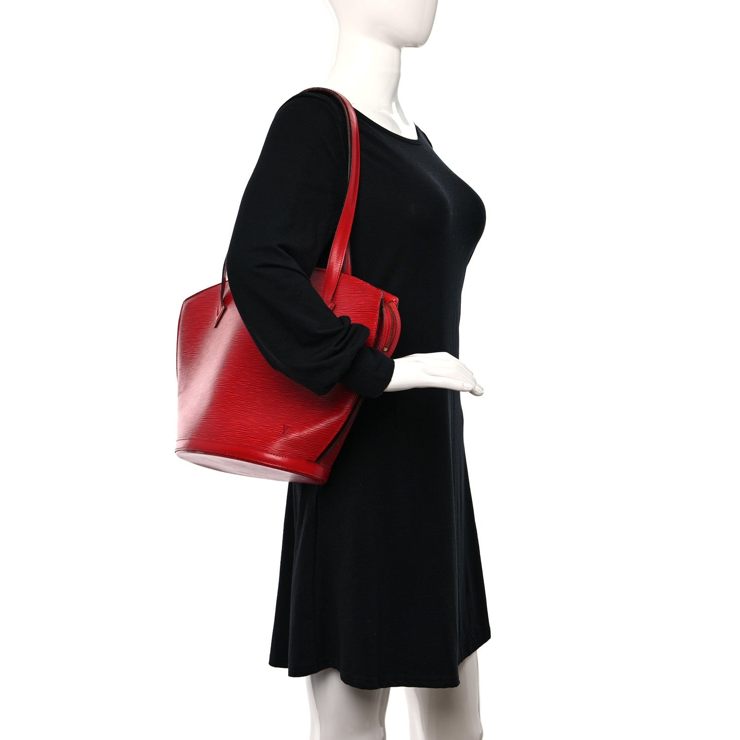 Louis Vuitton Epi Saint Jacques PM Castillan Red 2 of 19