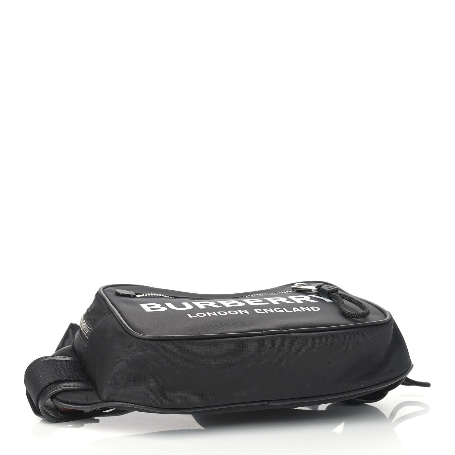 Burberry Econyl Logo Print Bum Bag Black 4 of 8