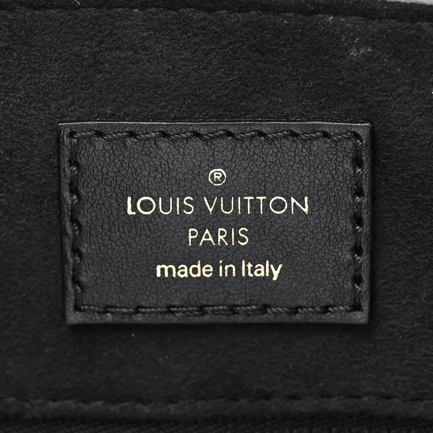 Louis Vuitton Epi Sac Plat BB Black 6 of 10