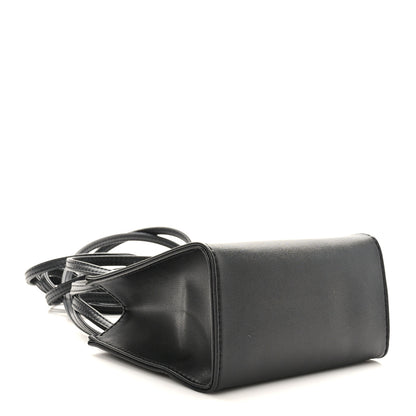 Telfar Vegan Leather Small Shopping Bag Black 4 of 8