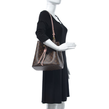 Louis Vuitton Monogram Neonoe MM Rose Poudre 2 of 8